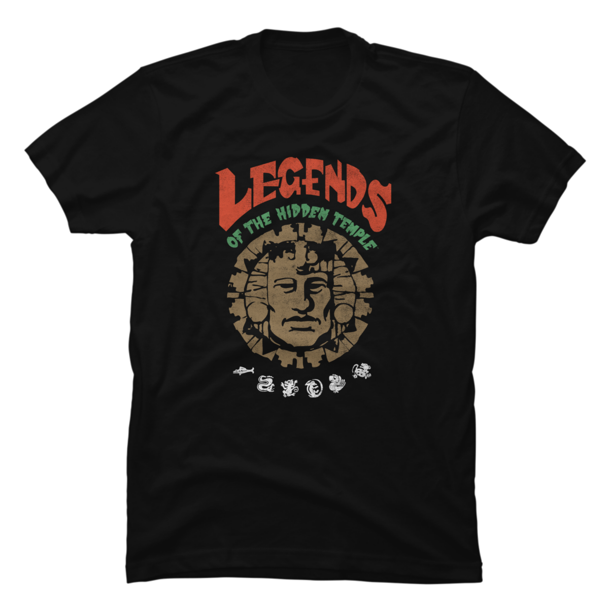 legends of the hidden temple t shirt